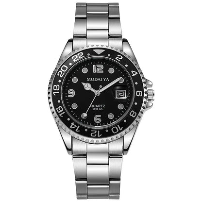 Men’s Sport Quartz Watch – Luxury Military Style, Shock Resistant, Full Steel Case, 3ATM Waterproof - TREASURE ESHOP