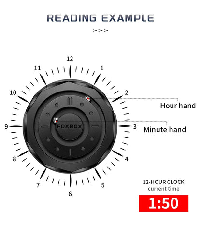 Creative Scrolling Pointer Magnetic Force Men’s Quartz Watch - TREASURE ESHOP