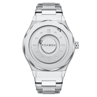 Creative Scrolling Pointer Magnetic Force Men’s Quartz Watch - TREASURE ESHOP