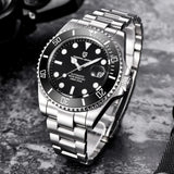 PAGANI DESIGN Automatic Watch Sapphire Glass Mechanical Wristwatch Sports Stainless Steel Waterproof Men Watch - TREASURE ESHOP