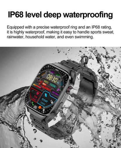 Micro Physical Examination Smartwatch – 2.04” AMOLED Sapphire