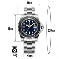 Men’s Analog Quartz Diving Watch – BGW9 Luminous | 200m Waterproof | Stainless Steel | Japan Miyota Movement