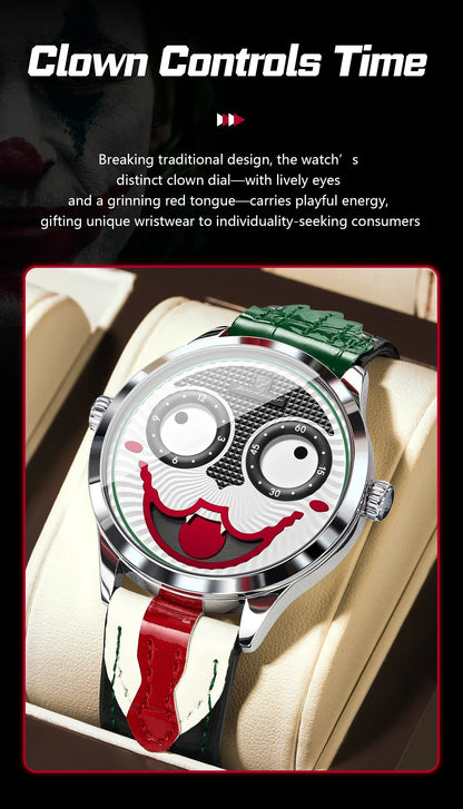 Luxury Men’s Quartz Watch | Waterproof Leather Sports - TREASURE ESHOP