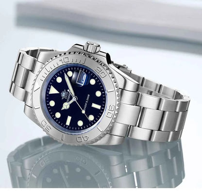 Men’s Analog Quartz Diving Watch – BGW9 Luminous | 200m Waterproof | Stainless Steel | Japan Miyota Movement