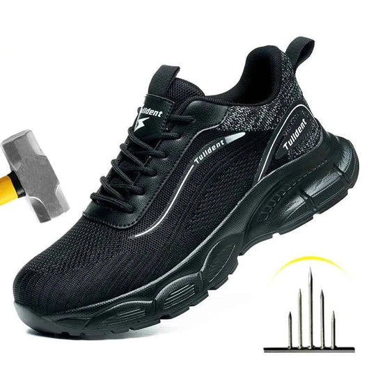 Men's safety shoes, anti smash and anti stab work shoes, men's indestructible safety boots, insulated shoes, tactical boots