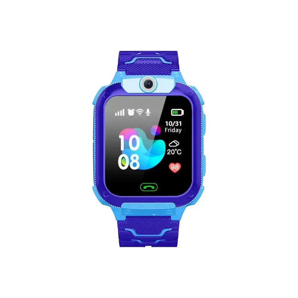 Kinder-Smartwatch mit GPS-Ortung, SIM-Karte, Anruf- & SOS-Funktion, Kamera – Wasserdicht (IP67)