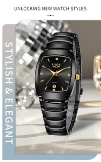 Women’s Luxury Stainless Steel Quartz Watch – Elegant Business Ladies Fashion Wristwatch - TREASURE ESHOP