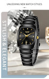 Women’s Luxury Stainless Steel Quartz Watch – Elegant Business Ladies Fashion Wristwatch - TREASURE ESHOP