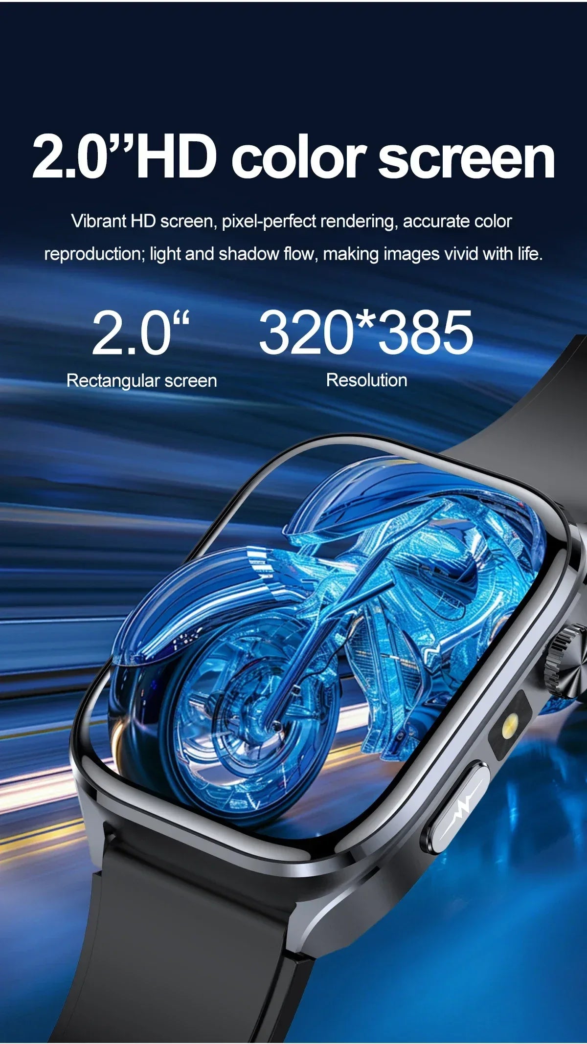 ECG+PPG Smart Watch | Uric Acid & Blood Pressure Tracker - TREASURE ESHOP