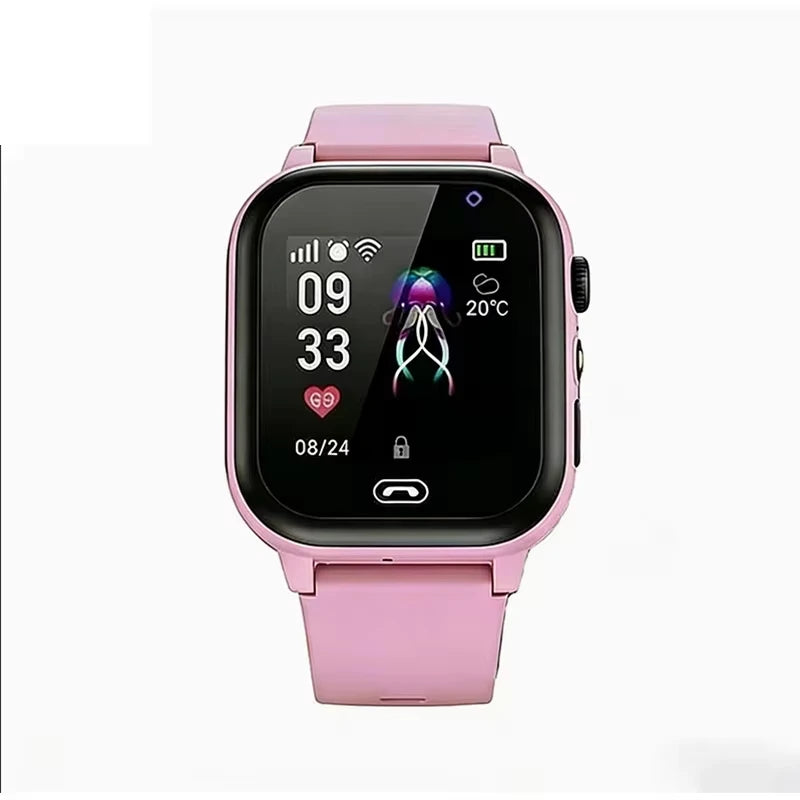 Kinder-Smartwatch 4G SIM | GPS, SOS, Kamera, IP67 – 3–12 Jahre