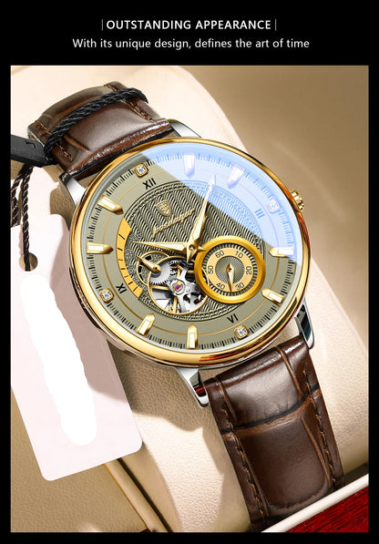 Men’s Automatic Mechanical Watch | Skeleton Tourbillon - TREASURE ESHOP