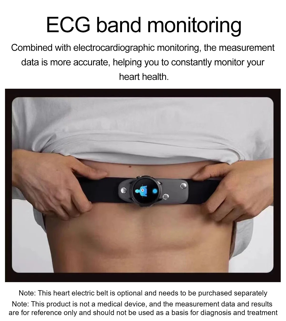 ECG+PPG Smart Health Watch | AI Blood Lipid & Fitness Tracker - TREASURE ESHOP