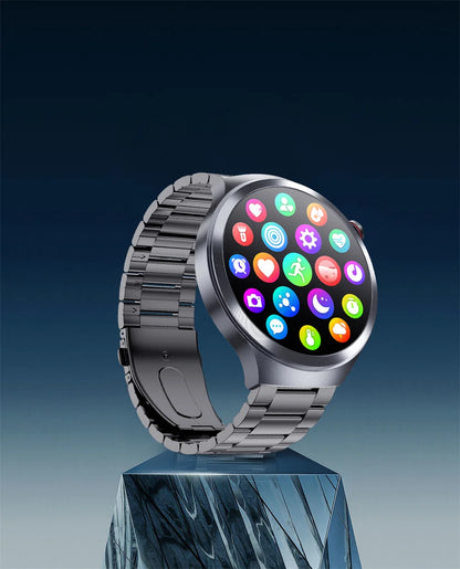 Health Trackr Smartwatch – Uric Acid, Blood Lipids ECG+PPG | 1.73” AMOLED | Body Analysis &amp; AI Diagnosis - TREASURE ESHOP