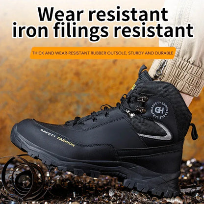 Men’s Waterproof Steel Toe Safety Boots | Work Sneakers - TREASURE ESHOP