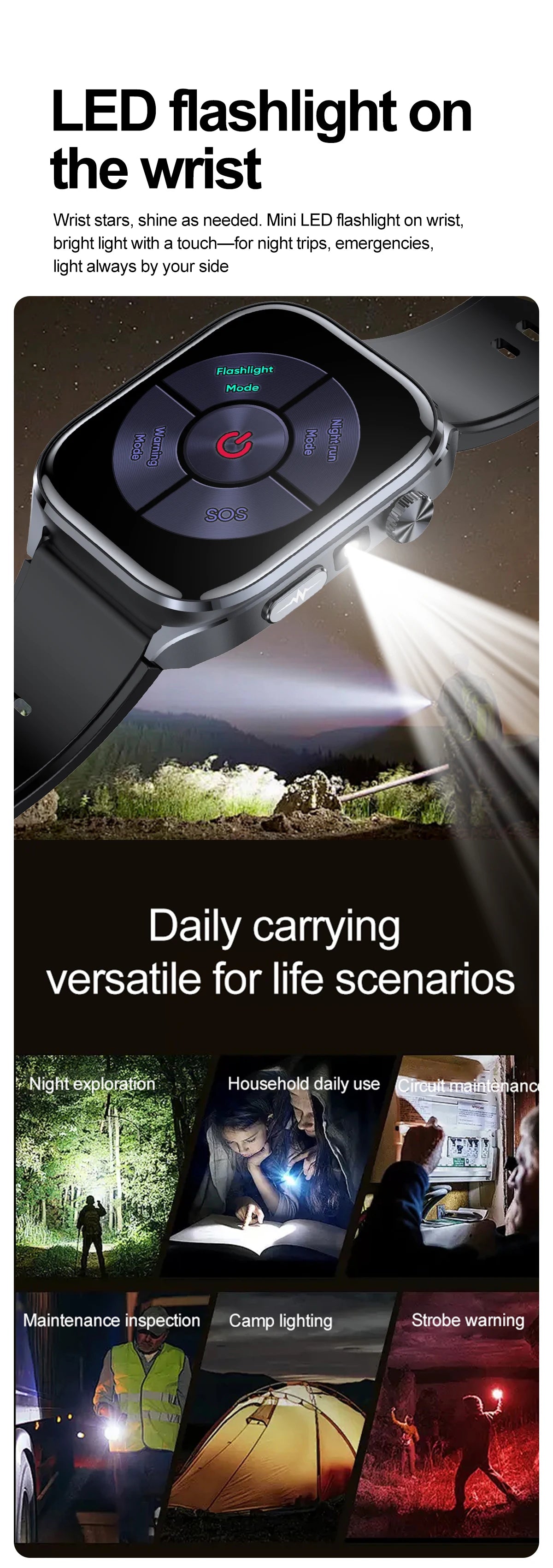 ECG+PPG Smart Watch | Uric Acid & Blood Pressure Tracker - TREASURE ESHOP