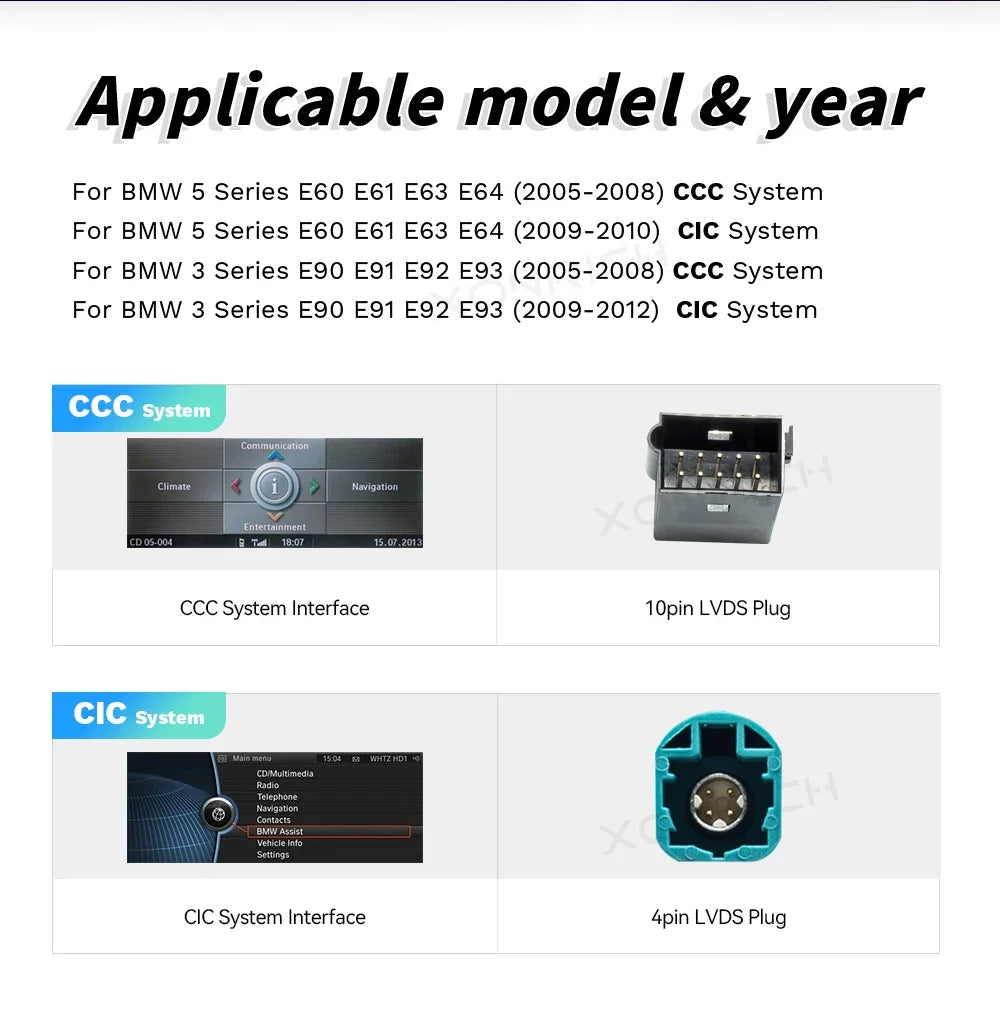 Android 14 Car Radio BMW 3/5 Series | CarPlay & GPS - TREASURE ESHOP