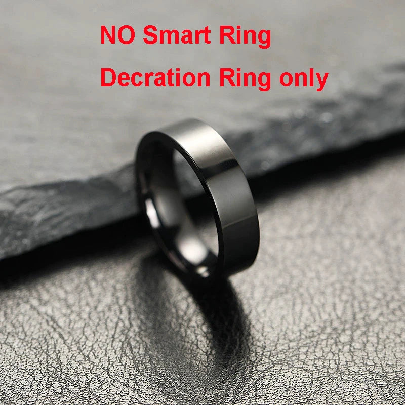 Smart Ring with LED Display – Heart Rate, SpO₂ & Sleep Monitor | 5ATM - TREASURE ESHOP