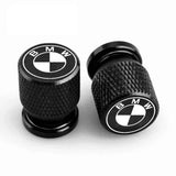 4 Stück Alu Ventilkappen BMW Logo | Staub- & Wasserdicht für X1 X3 X5 E39 E46 E60 F30 G20 G30