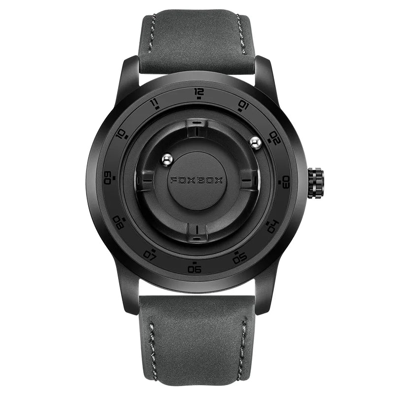 Planet Design Magnetic Pointer Watch – Waterproof Fashion Quartz Watch for Men - TREASURE ESHOP