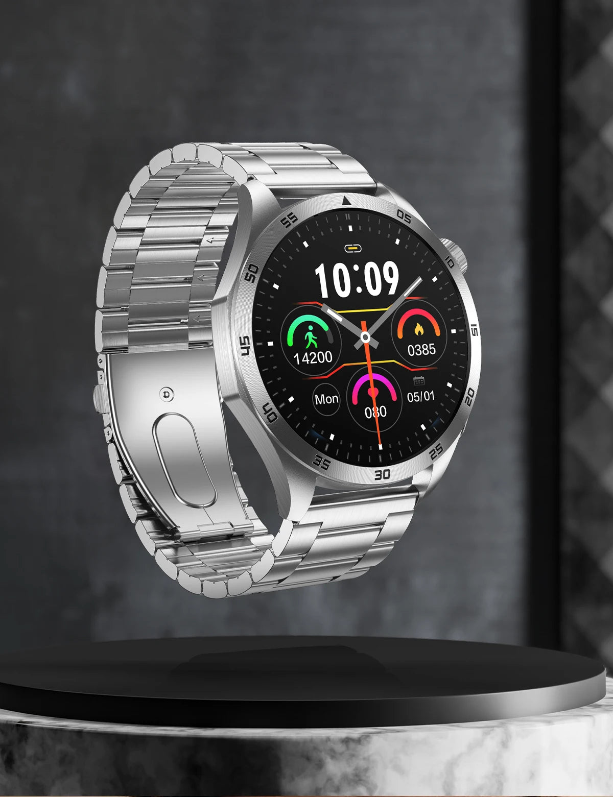 ECG+PPG Laser Health Smartwatch ET485 – Blood Pressure, Heart Rate, Uric Acid Body Composition | 1.43” AMOLED - TREASURE ESHOP