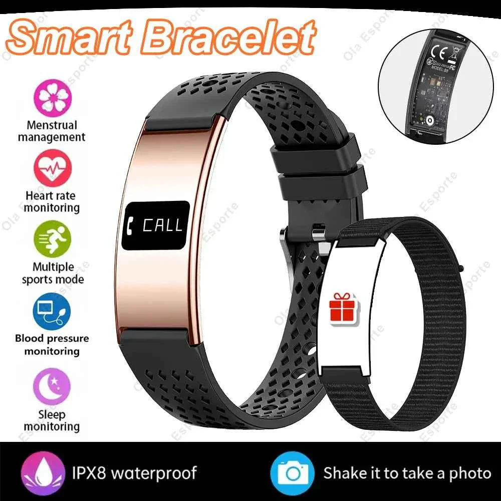 Sports Step Count Smart Bracelet Men Women Health Monitoring Fitness Smart Watch Heart Rate Sleep Monitoring Smart Band