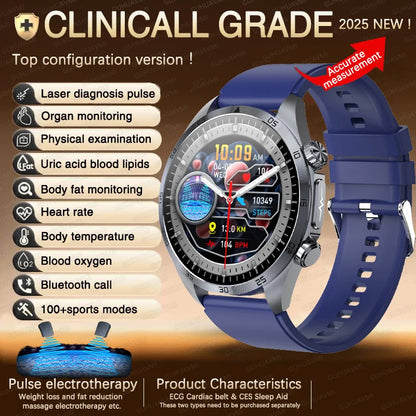 ECG+PPG Smart Health Watch | AI Blood Lipid & Fitness Tracker - TREASURE ESHOP