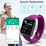 Smartwatch Damen & Herren | Fitness-Tracker mit Herzfrequenzmesser
