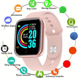 Smartwatch Damen & Herren | Fitness-Tracker mit Herzfrequenzmesser
