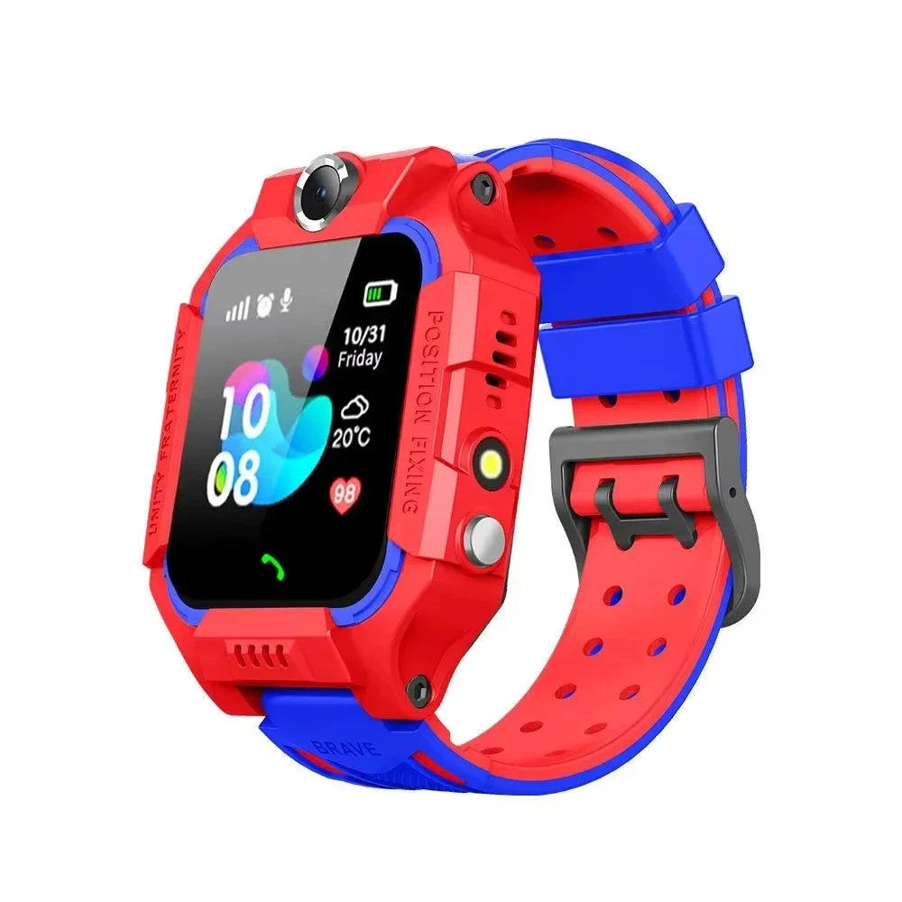 Kinder-Smartwatch 4G SIM | GPS, SOS, Kamera, IP67 – 3–12 Jahre