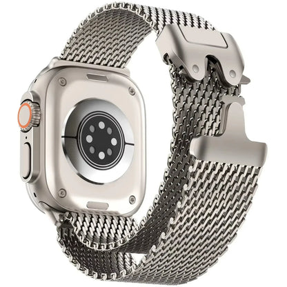 Titanium Milanese Loop Strap for Apple Watch Ultra - TREASURE ESHOP