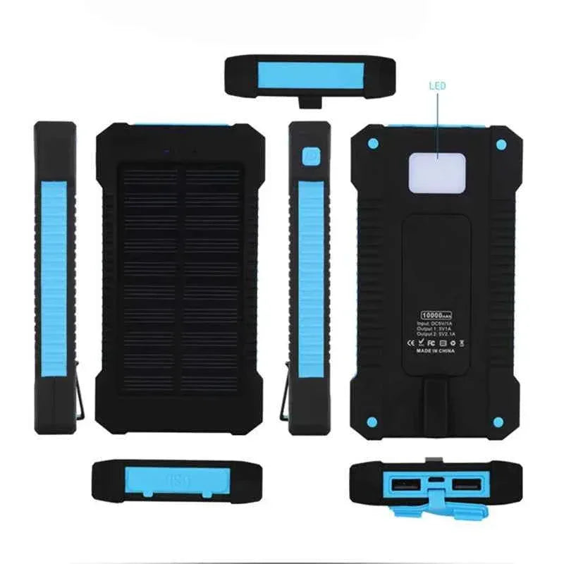 500000mAh Solar Power Bank – Super Fast Charging Outdoor Portable Battery