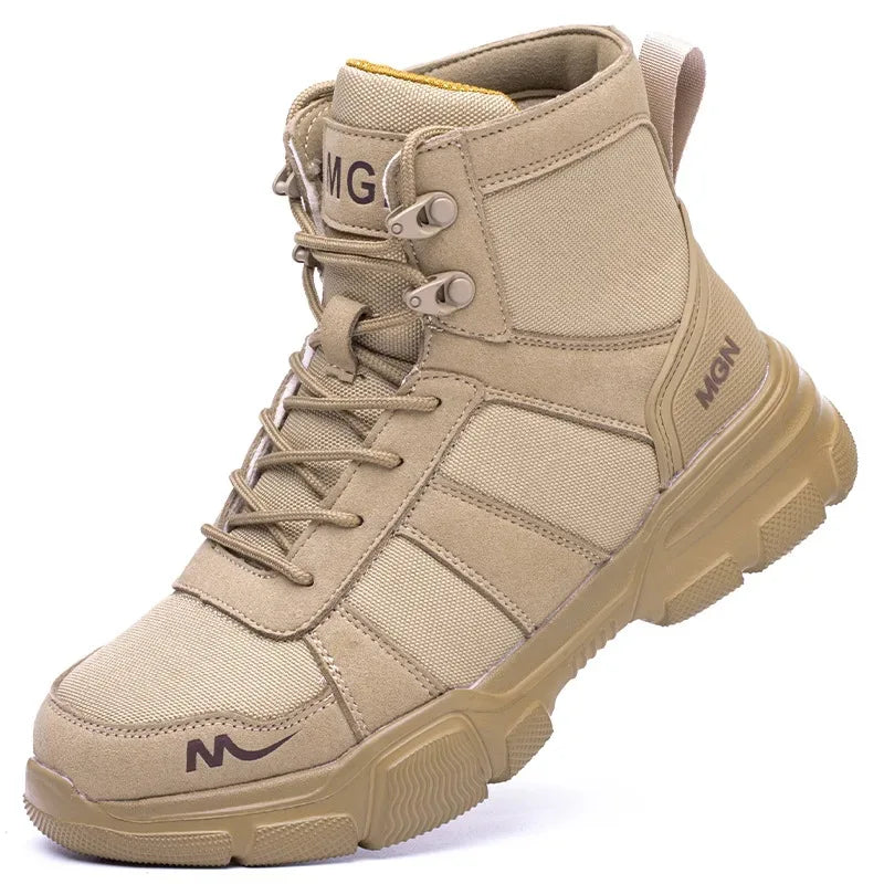 Men’s Waterproof Steel Toe Safety Boots | Work Sneakers - TREASURE ESHOP