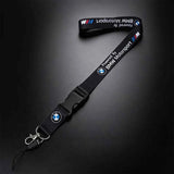 For BMW M Performance E46 E36 E34 E53 E87 E90 E60 E87 E53 F15 F16 F10 G01 Lanyard Nylon Printing Emblem Style Keychain Keychain