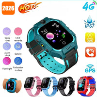 Kinder-Smartwatch 4G SIM | GPS, SOS, Kamera, IP67 – 3–12 Jahre