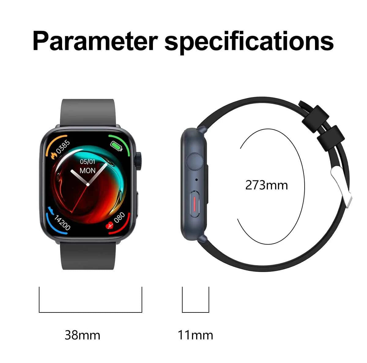 Women’s Smartwatch – AI Health Diagnosis, HRV + PPG, Blood Pressure &amp; SpO2 | 1.85” AMOLED | Bluetooth Call + NFC