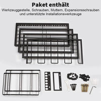 Power Tool Organizer Rack – Wall Mount Metal Tool Storage Shelf - TREASURE ESHOP