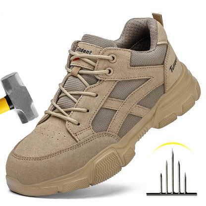Men’s Insulated Safety Shoes – Anti-Smash Puncture-Proof Work Boots