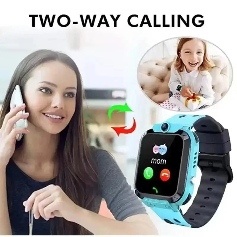 Kinder-Smartwatch mit GPS-Ortung, SIM-Karte, Anruf- & SOS-Funktion, Kamera – Wasserdicht (IP67)