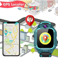 Kinder-Smartwatch 4G SIM | GPS, SOS, Kamera, IP67 – 3–12 Jahre