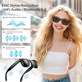 W610 KI-Smart-Sonnenbrille mit farbwechselnden Gläsern und Dual-Kamera-Design