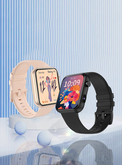 Smart Watch with Camera Video Recording – 1.91” Display, Bluetooth Call, Heart Rate Fitness Tracking | Android iOS - TREASURE ESHOP