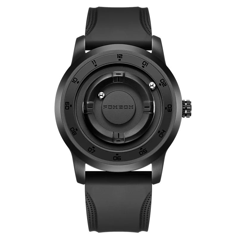 Planet Design Magnetic Pointer Watch – Waterproof Fashion Quartz Watch for Men - TREASURE ESHOP