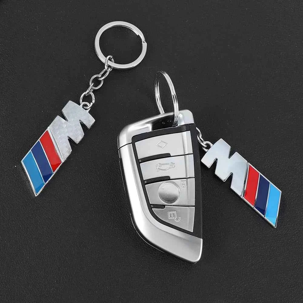 Zinc Alloy Braided Rope Keychain Car Styling Key Ring Accessories For BMW M1 M2 M3 M4 M5 M6 E30 E36 E39 E46 E60 E90 F10 F20 F30