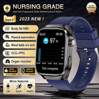 Three Highs Smartwatch TK16 | ECG, Blood Pressure & Body Analysis - TREASURE ESHOP