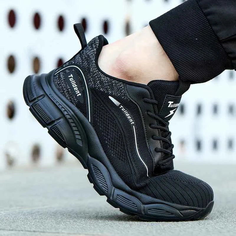 Men's safety shoes, anti smash and anti stab work shoes, men's indestructible safety boots, insulated shoes, tactical boots