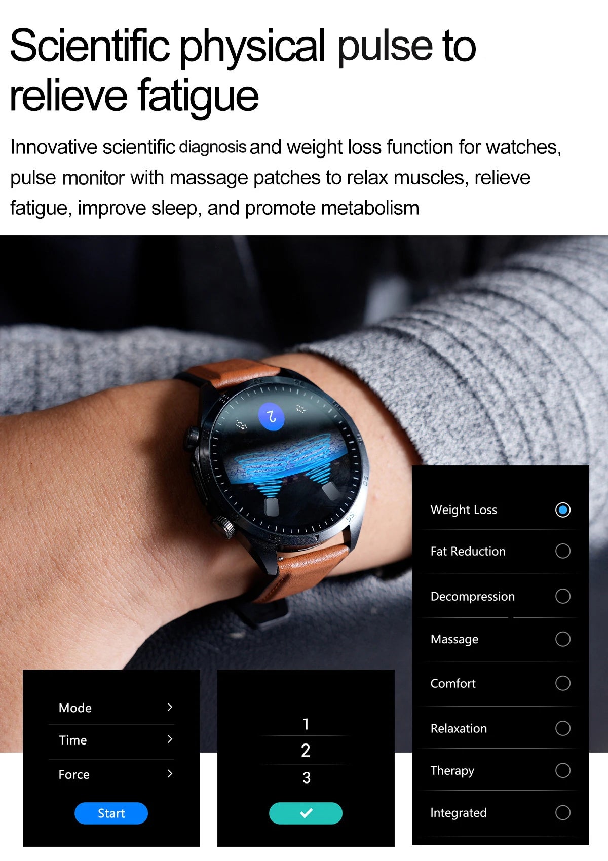 ECG+PPG Smart Health Watch | AI Blood Lipid & Fitness Tracker - TREASURE ESHOP