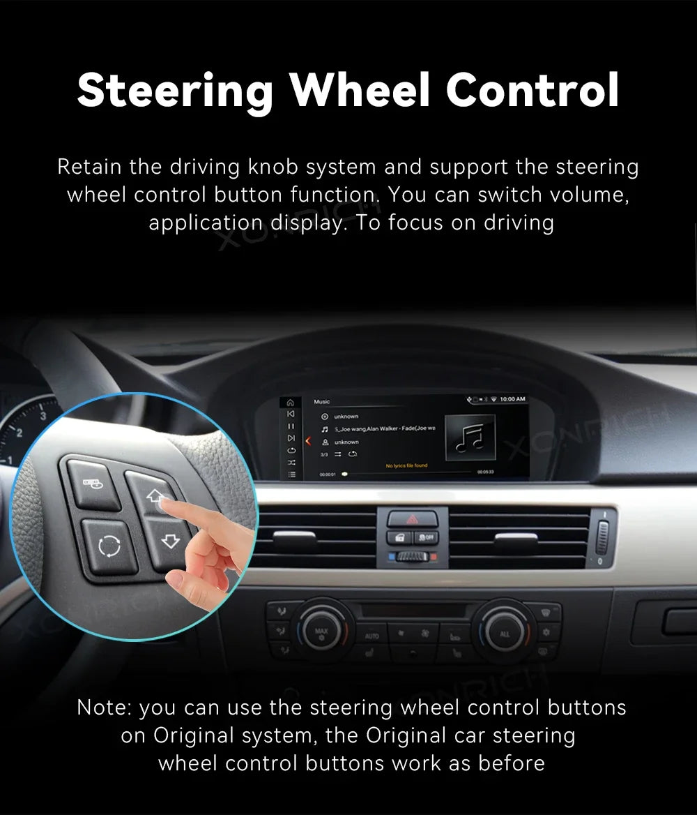 Android 14 Car Radio BMW 3/5 Series | CarPlay & GPS - TREASURE ESHOP