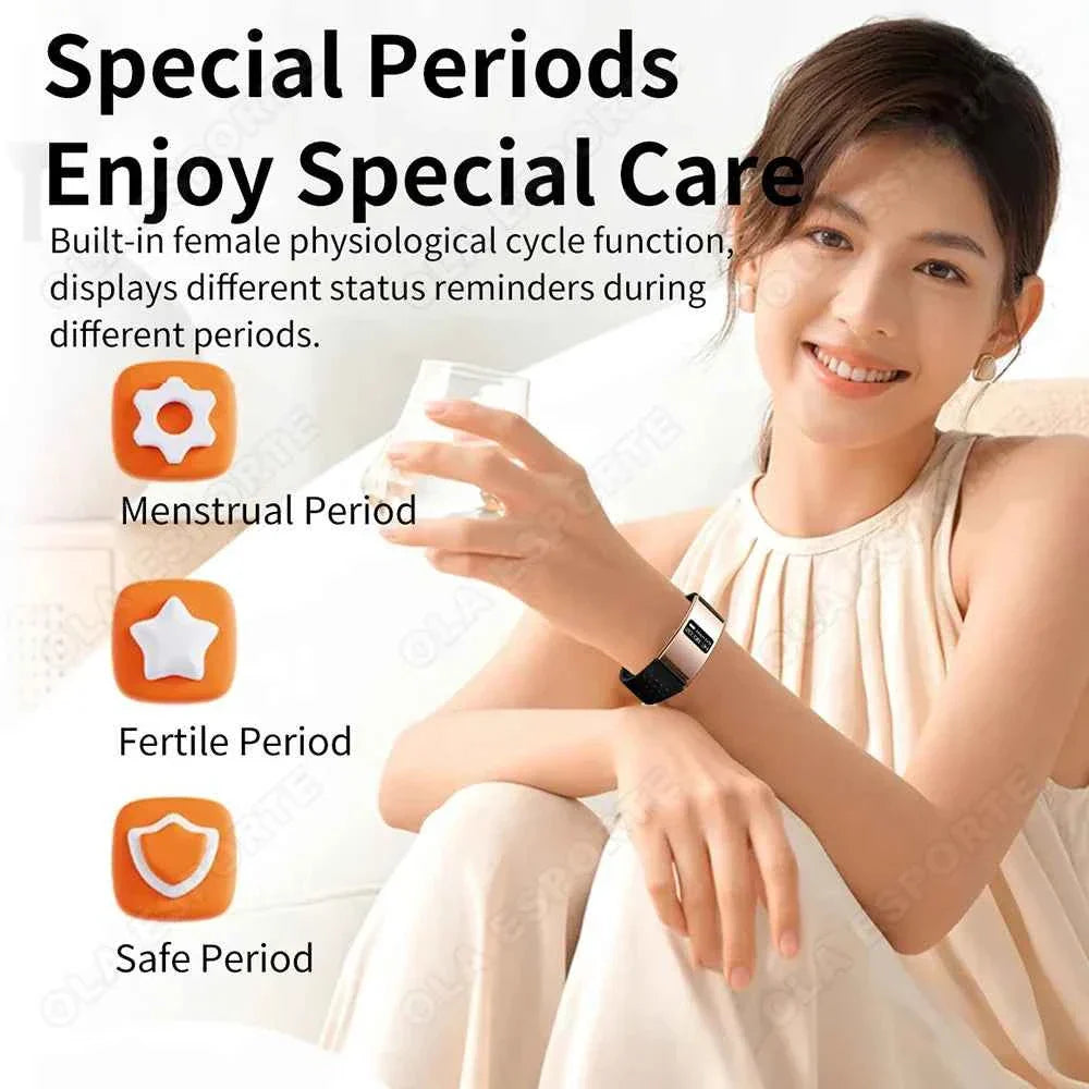Sports Step Count Smart Bracelet Men Women Health Monitoring Fitness Smart Watch Heart Rate Sleep Monitoring Smart Band
