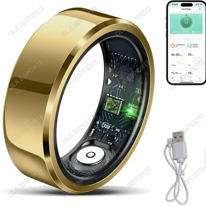 Smart Health Ring – Heart Rate, Blood Pressure & Sleep Monitoring - TREASURE ESHOP