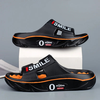 Men’s Massage Slippers – Soft EVA Summer Slides for Indoor & Outdoor